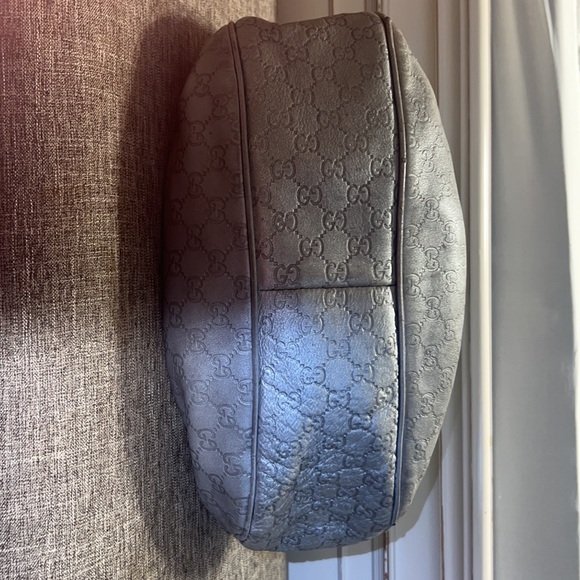 Metallic silver Gucci shoulder bag - Picture 5 of 8